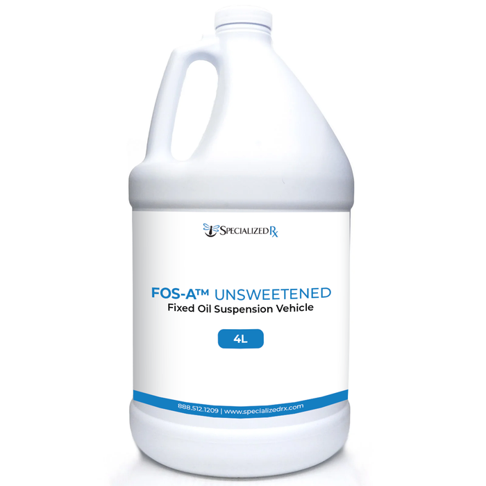 FOS-A™ Fixed Oil Suspension Vehicle (Unsweetened)