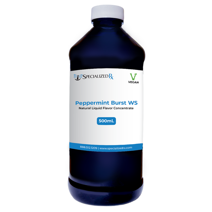 Peppermint Burst WS Natural Liquid Flavor Concentrate