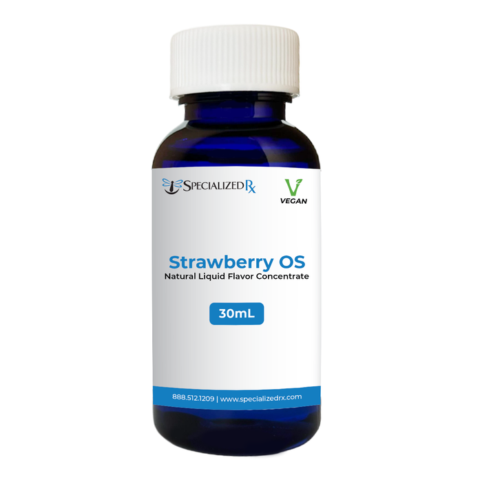 Strawberry OS Natural Liquid Flavor Concentrate