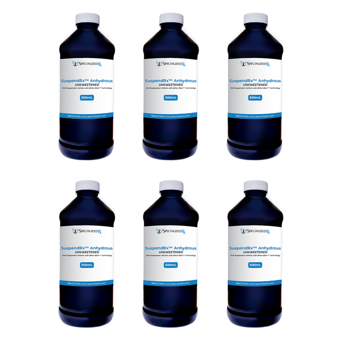 SuspendRx™ Anhydrous (Unsweetened) Oral Suspension Vehicle w/Bitter-Bloc Technology