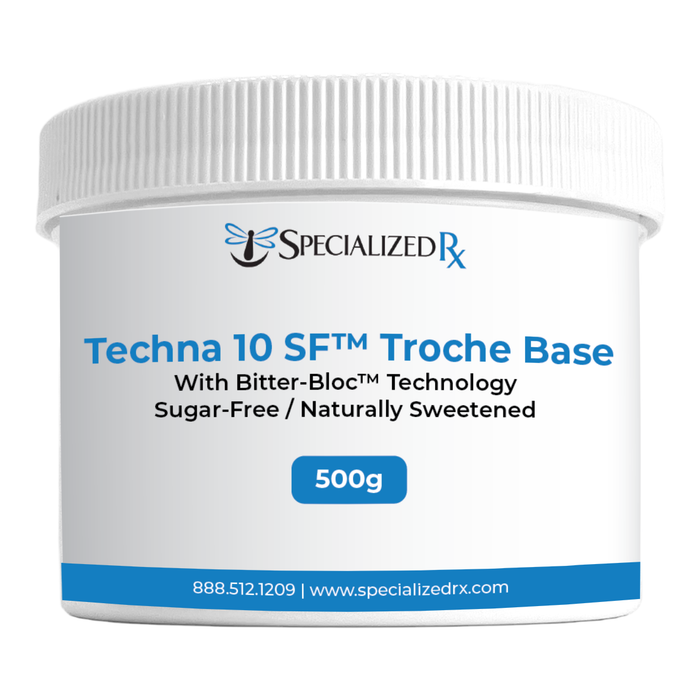 Techna 10 SF™ (Sweetened/Sugar-Free) Troche Base w/Bitter-Bloc Technology