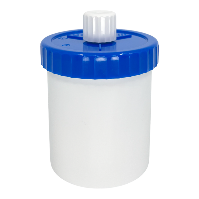 Unguator® Jars - Blue Lid, White Cap