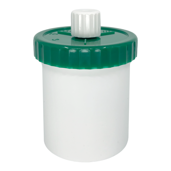 Unguator® Jars - Green Lid, White Cap