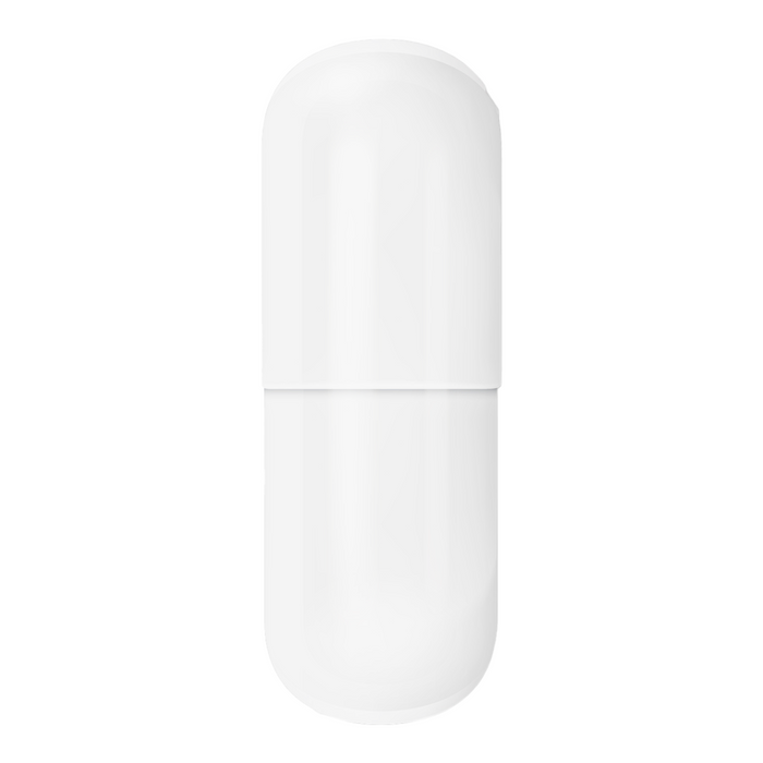 Size #0-White/White - Gelatin Capsules