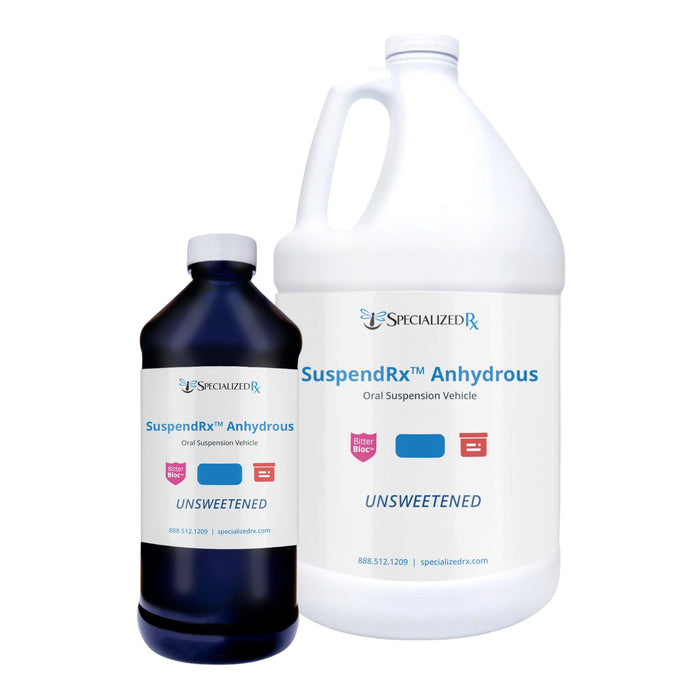 SuspendRx™ Anhydrous Oral Suspension Vehicle (Unsweetened)