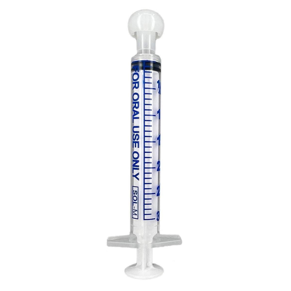 Syringes, Oral Dispensing (Clear w/ White Tip Caps, 3 mL) | SpecializedRx