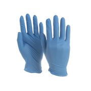 Gloves, Blue Nitrile (Powder-Free)
