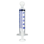 Syringes, Oral Dispensing (Clear w/ White Tip Caps, 5 mL)