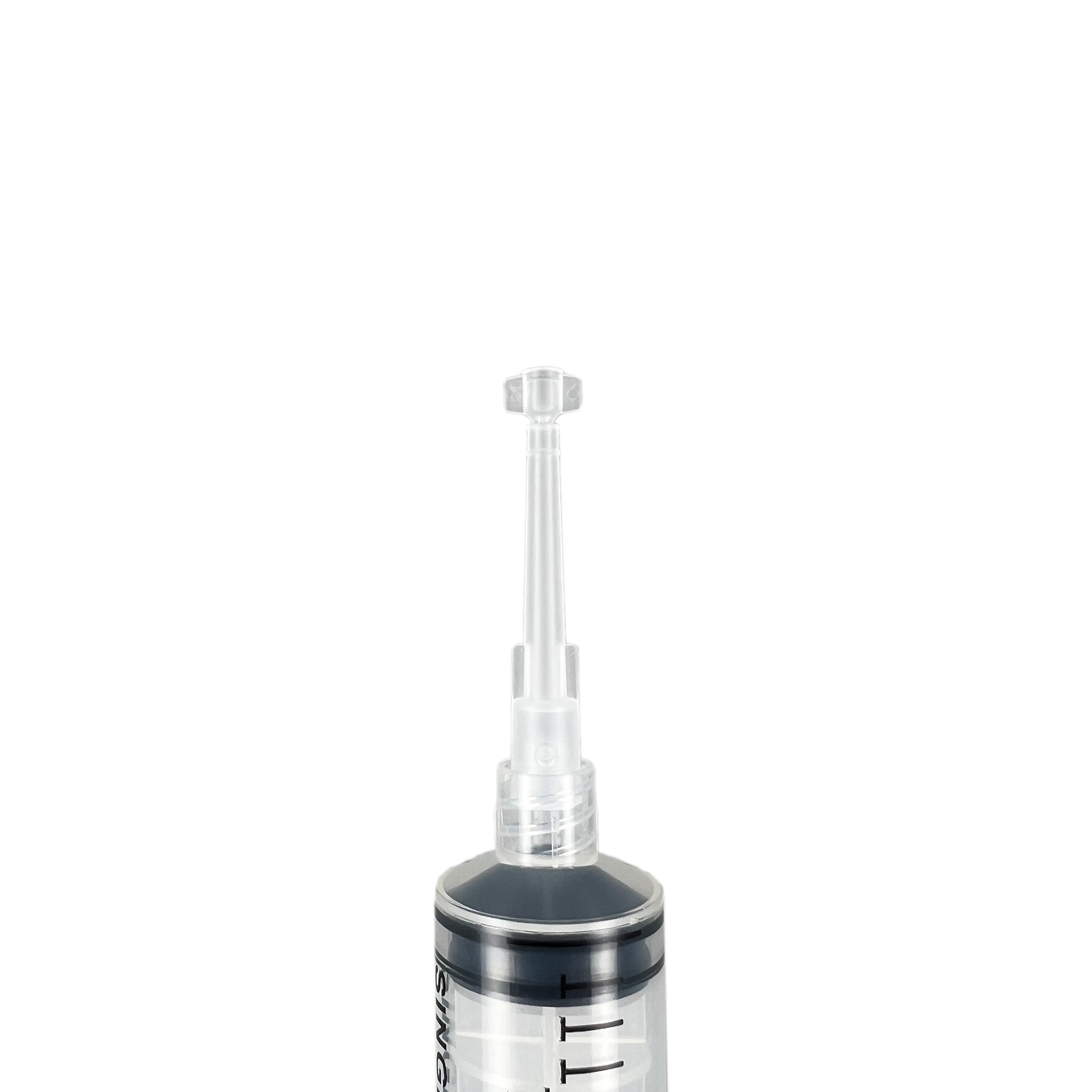 Luer Dispensing Tips and Caps, Resealable, 1.4" (Non-Sterile)