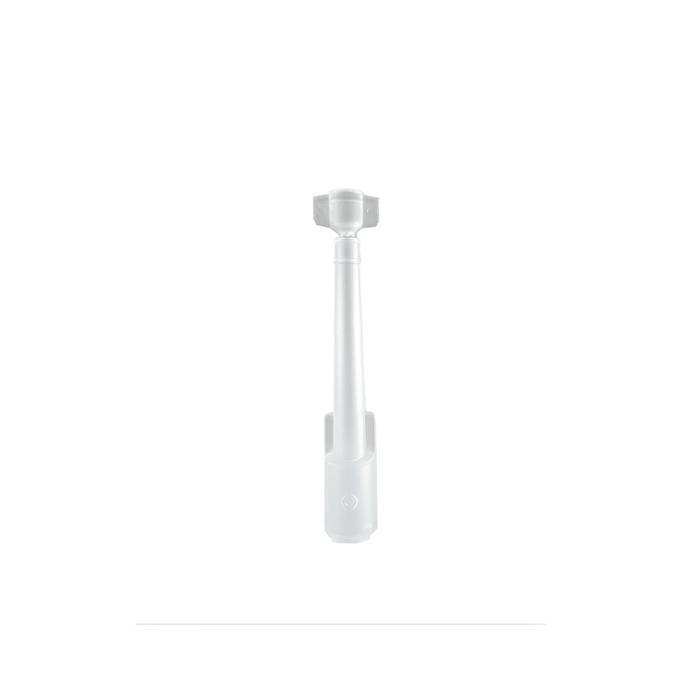 Luer Dispensing Tips and Caps, Resealable, 1.4" (Non-Sterile)