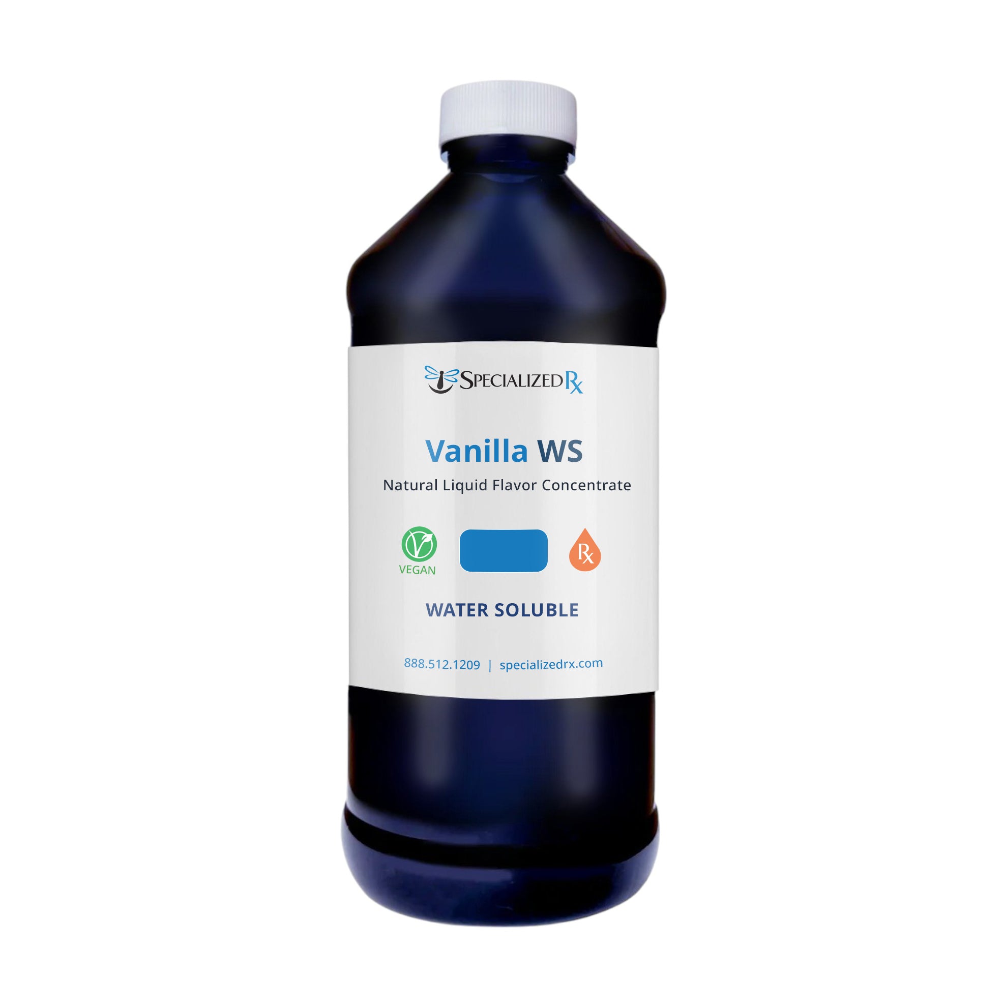 Vanilla WS Natural Liquid Flavor Concentrate (Vegan)