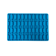 Silicone Troche & Chew Mold, Veterinary (Large Dog Bone Shape, 44 Cavities)