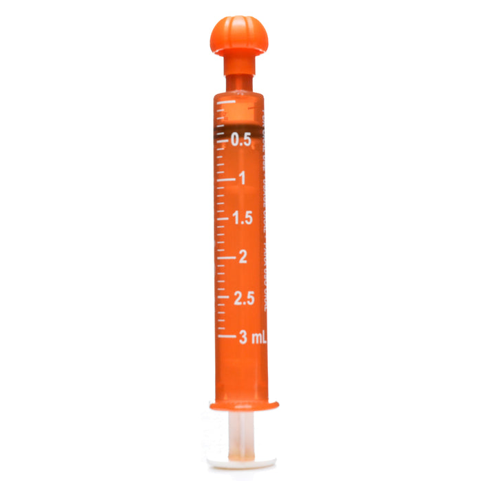 Syringe, Oral Dispenser (Amber), w/Tip Cap