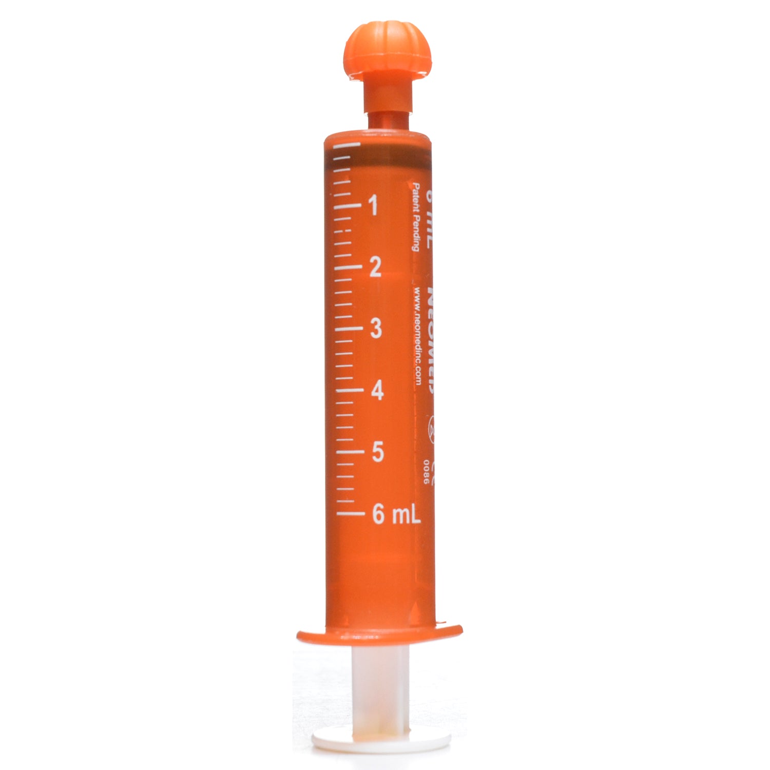 Syringes, Oral Dispensing (Amber w/ Orange Tip Caps, 6 mL)
