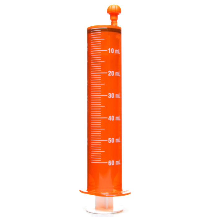 Syringe, Oral Dispenser (Amber), w/Tip Cap