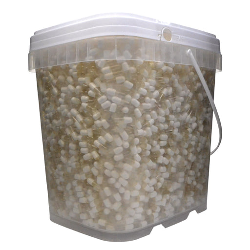 Size #3-White Opaque/Clear - Gelatin Capsules