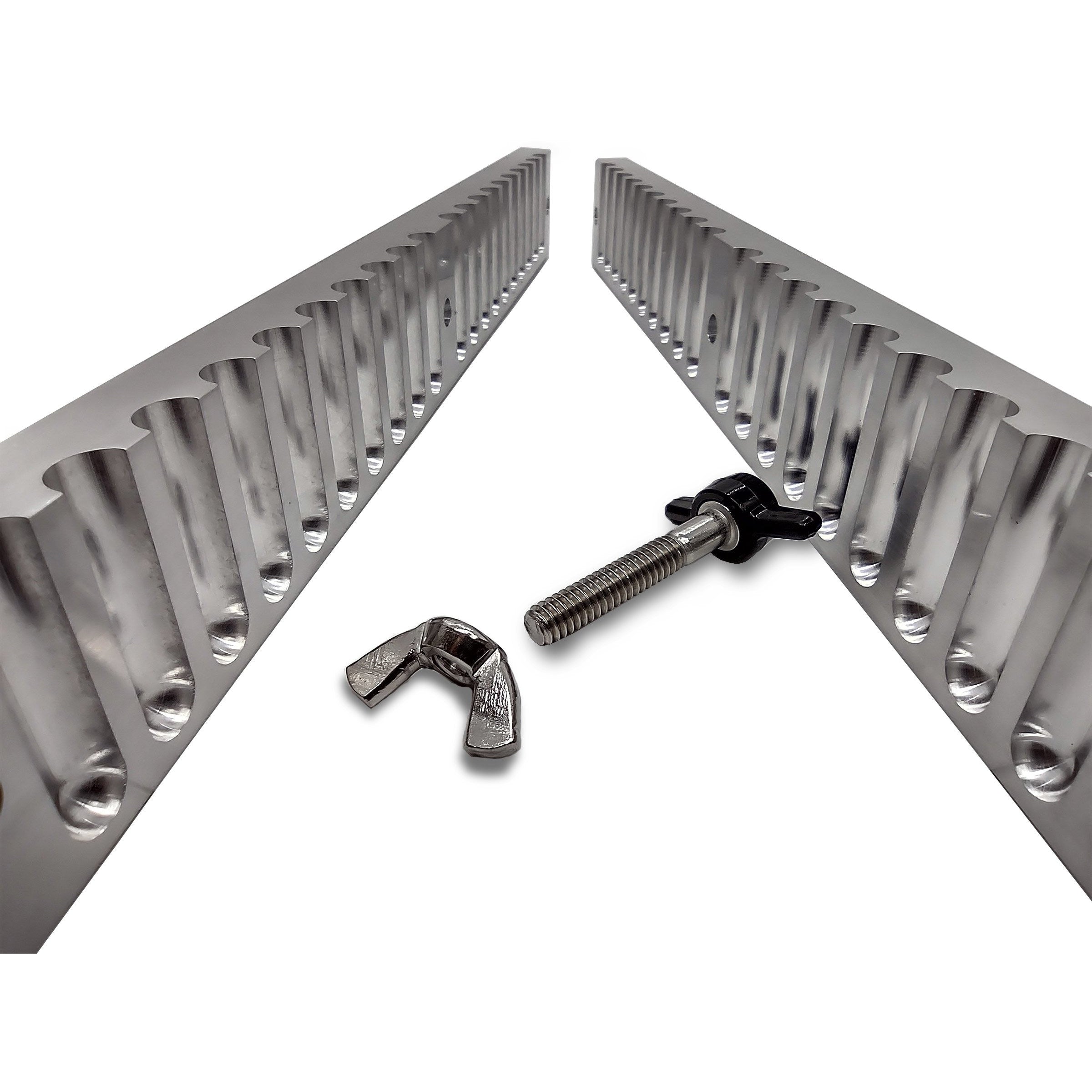 Suppository Mold, Aluminum (2.0 mL, 20 Cavities)