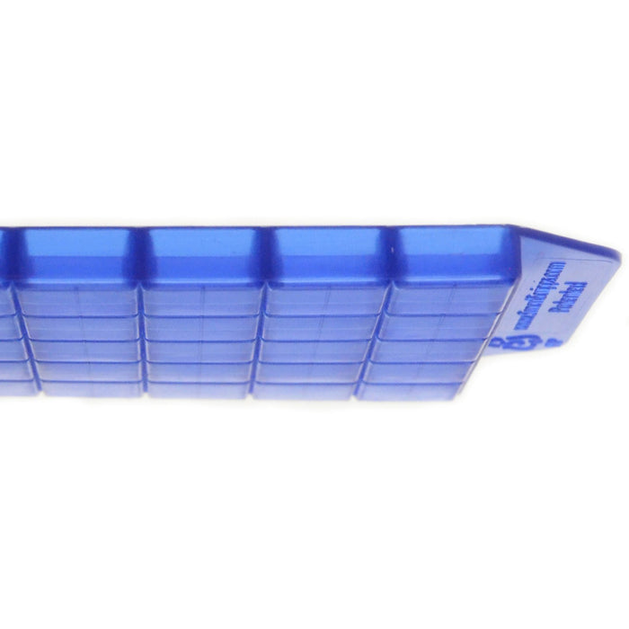 side view of troche mold tray